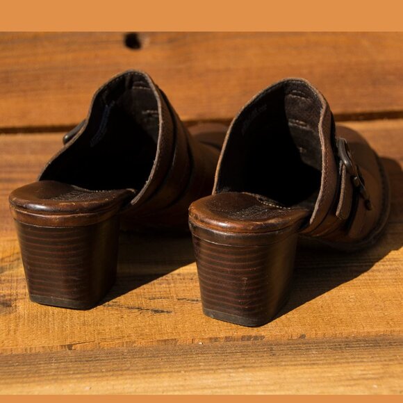 Born Leather Mule Slip On 10 - Picture 4 of 8